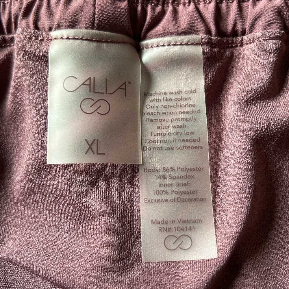 CALIA by Carrie Underwood Purple Athletic Performance Shorts - Picture 6 of 6